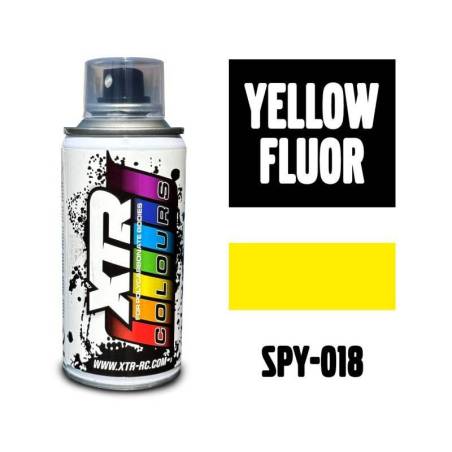 Spray pintura carrocerias Amarillo Fluor - 150ml XTR Colours