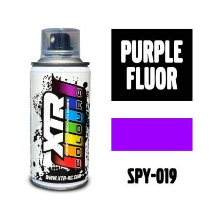 Spray pintura carrocerias Morado Fluor - 150ml XTR Colours