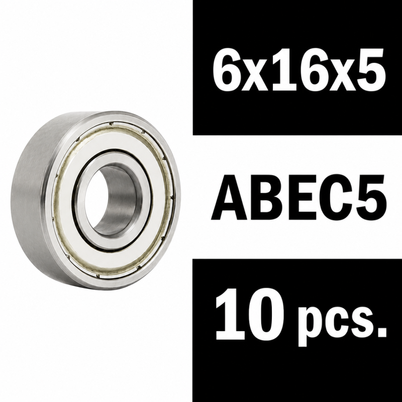 XTR "Zero Friction" 6x16x5ZZ ABEC5