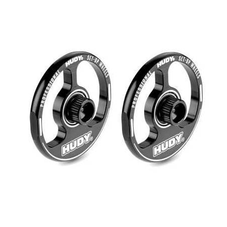 Set Hudy rueda setup ALU 1/12 pan car