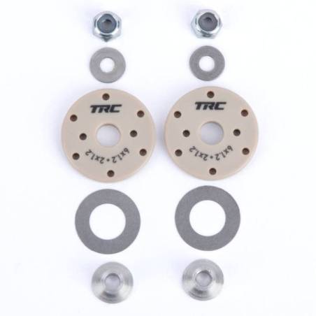TRC Valve Shock Pistons 6x1.2 + 2x1.2 Flat 15.85mm OD (2 pcs)
