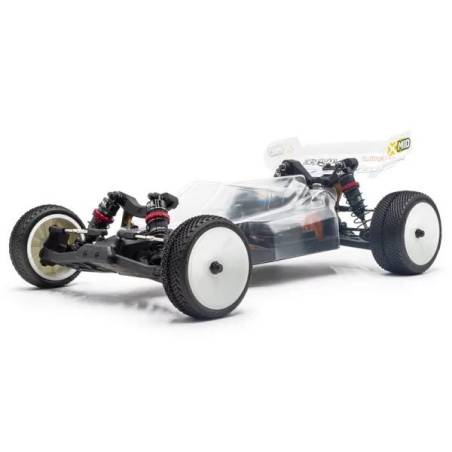 Kit Buggy 1/10 2WD Hobbytech X-Mid para competición RC. Ref. 8.XMID.KIT