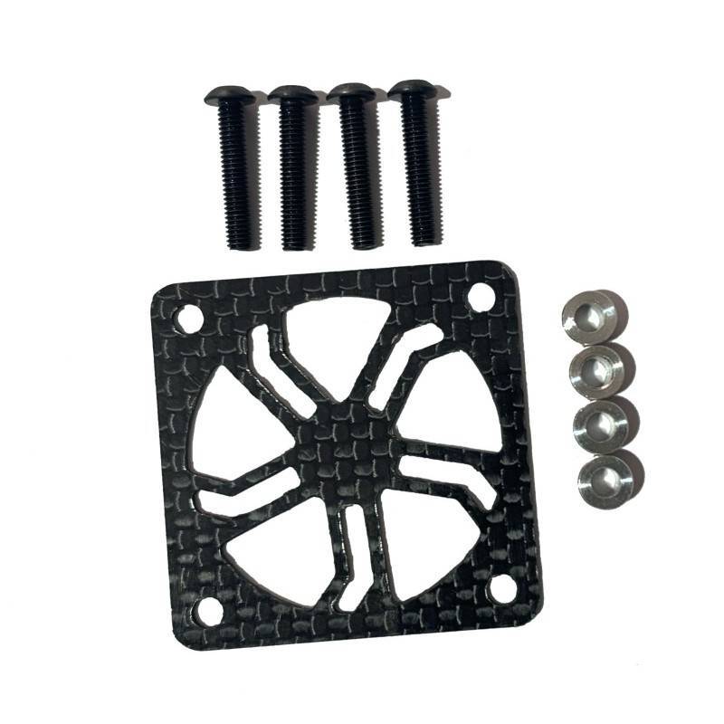 Xtr Racing cooling fan cover carbon 40mm