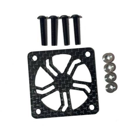 Protector carbono ventilador 40mm Xtr Racing