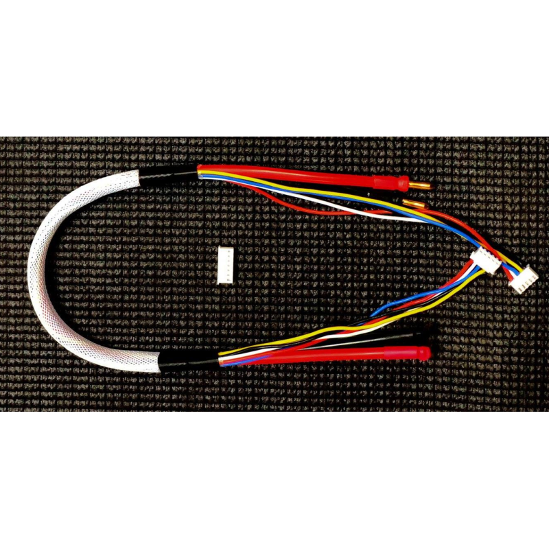 4S lipo charger cable with banana connectors 4mm/5mm