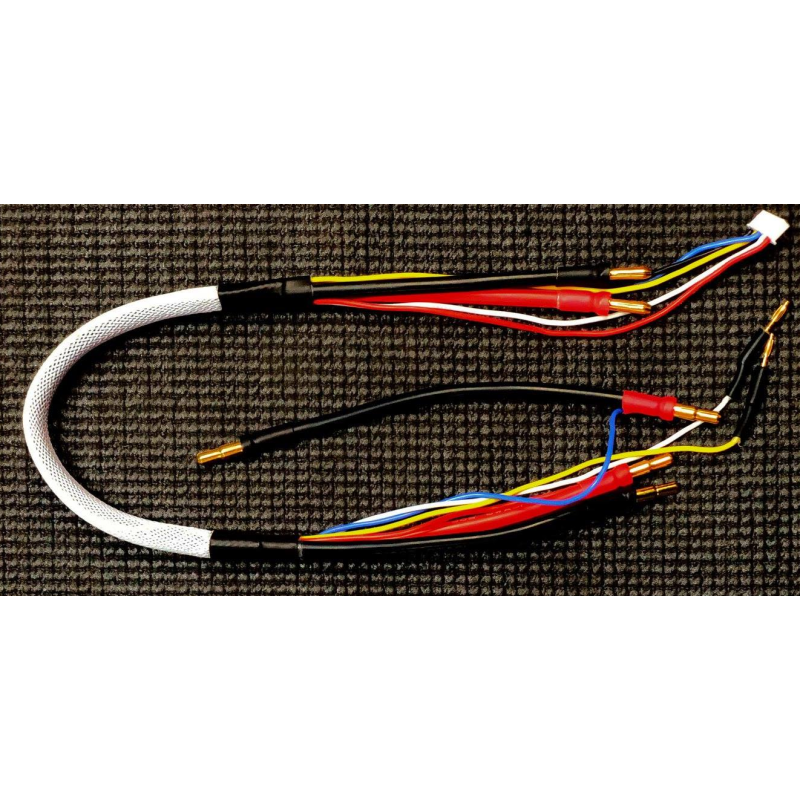 Xtr Racing 2S*2 dual charger leads with banana connectors